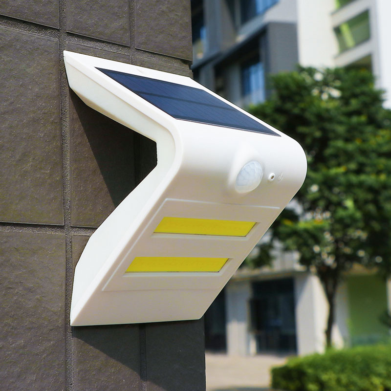 COB Solar Sensor Wall Lamp