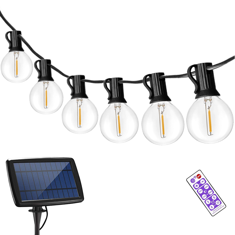G40 LED Solar String Light Outdoor