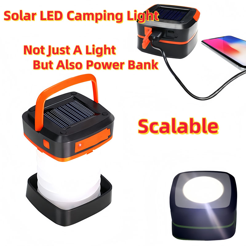 Solar LED Camping Light